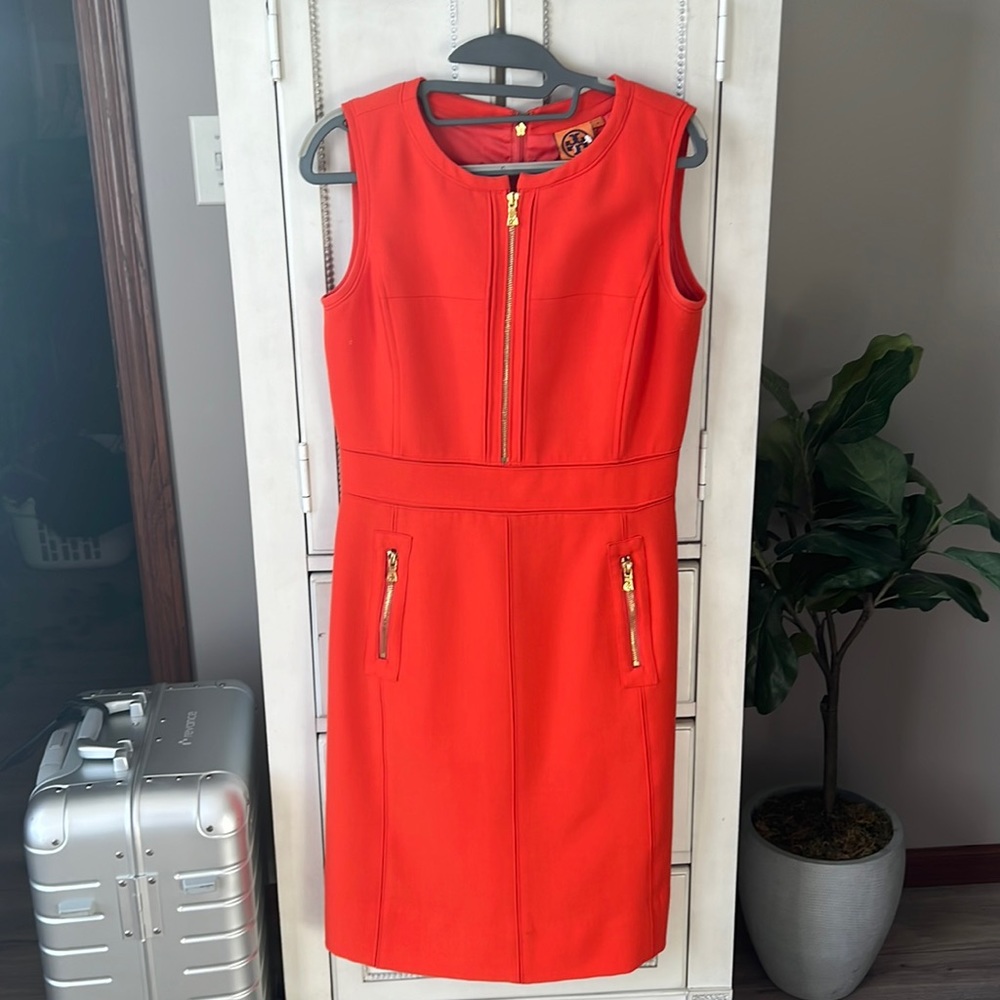 Tory Burch Red/Orange Dress